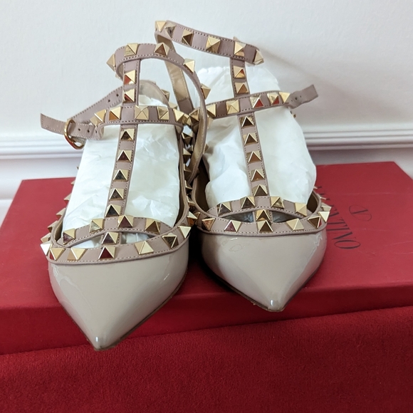 Valentino Rockstud Flats - Picture 4 of 5